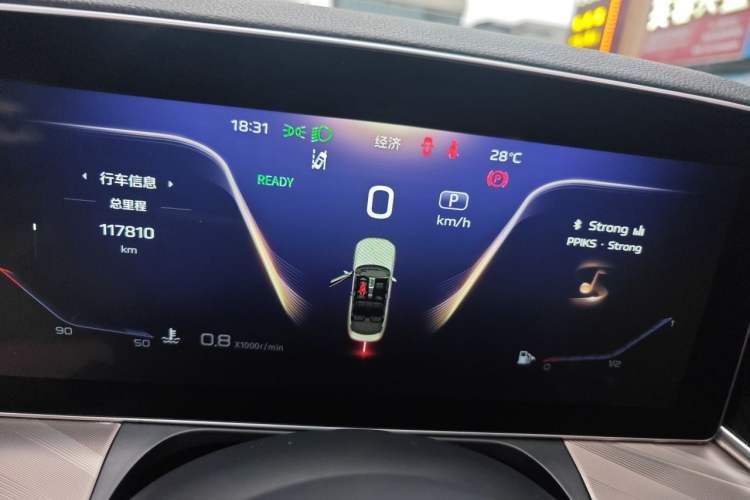 Used Hongqi H9 2020 2.0T Smart Connect Flagship Edition Instrument Cluster