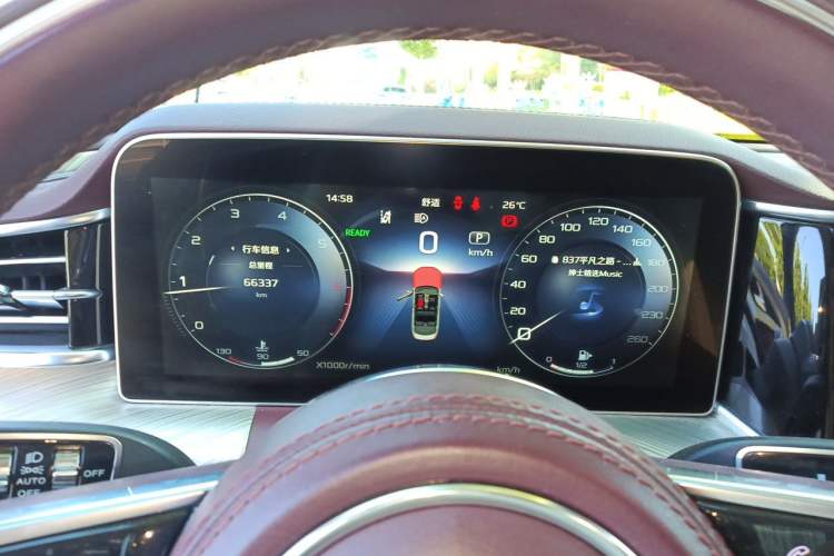 Used Hongqi H9 2020 2.0T Smart Connect Flagship Edition Instrument Cluster