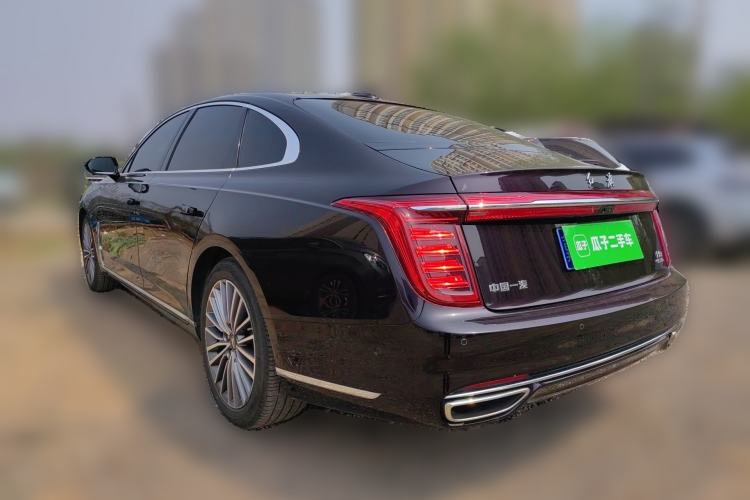 Used Hongqi H9 2020 2.0T Smart Connect Flagship Edition Rear Left 45 Deg