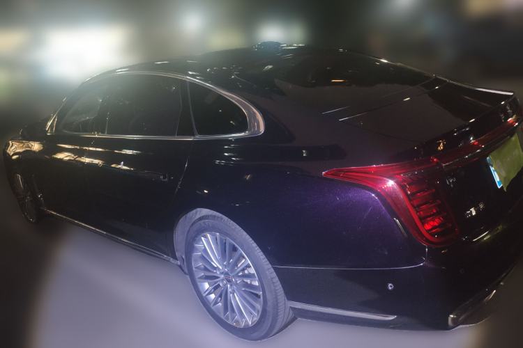 Used Hongqi H9 2020 2.0T Smart Connect Flagship Edition Rear Left 45 Deg
