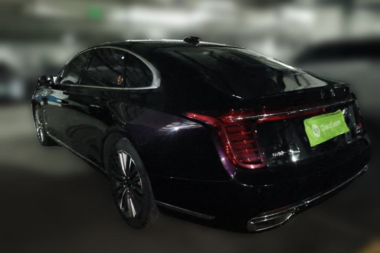 Used Hongqi H9 2020 2.0T Smart Connect Flagship Edition Rear Left 45 Deg
