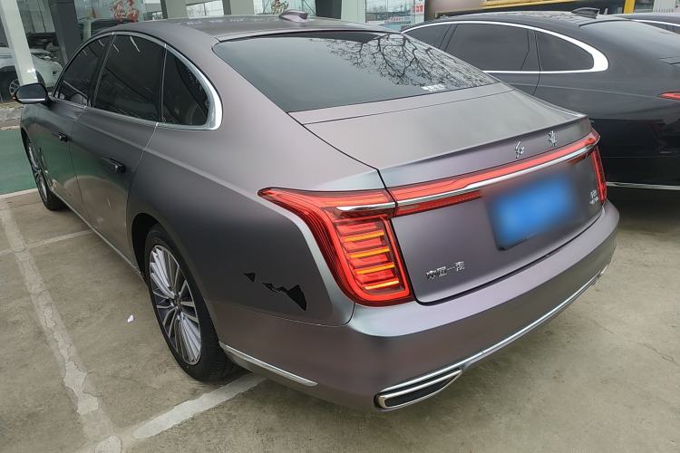 Used Hongqi H9 2020 2.0T Smart Connect Flagship Edition Rear Left 45 Deg