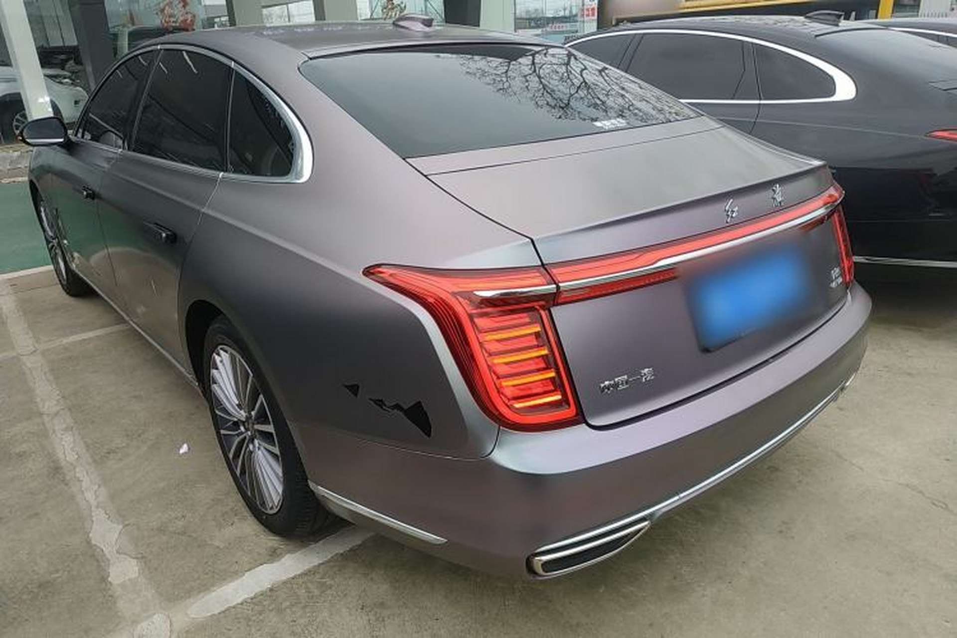 Used Hongqi H9 2020 2.0T Smart Connect Flagship Edition Rear Left 45 Deg