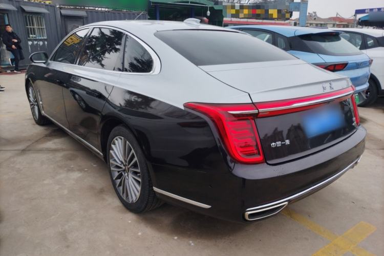 Used Hongqi H9 2020 2.0T Smart Connect Flagship Edition Rear Left 45 Deg