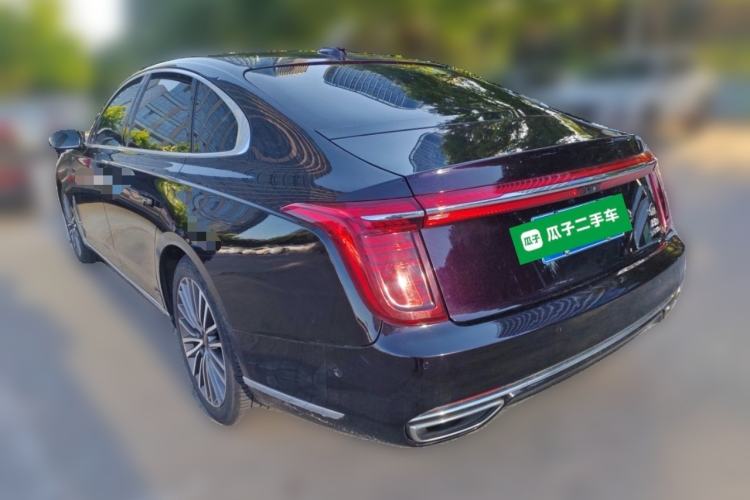 Used Hongqi H9 2020 2.0T Smart Connect Flagship Edition Rear Left 45 Deg