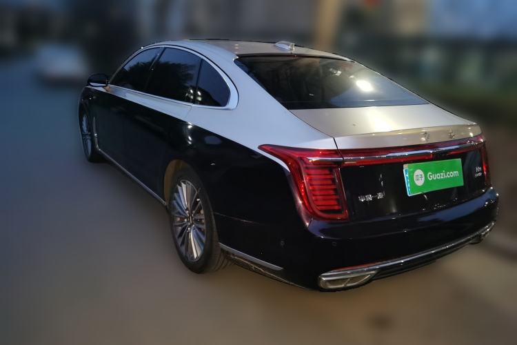 Used Hongqi H9 2020 2.0T Smart Connect Flagship Edition Rear Left 45 Deg