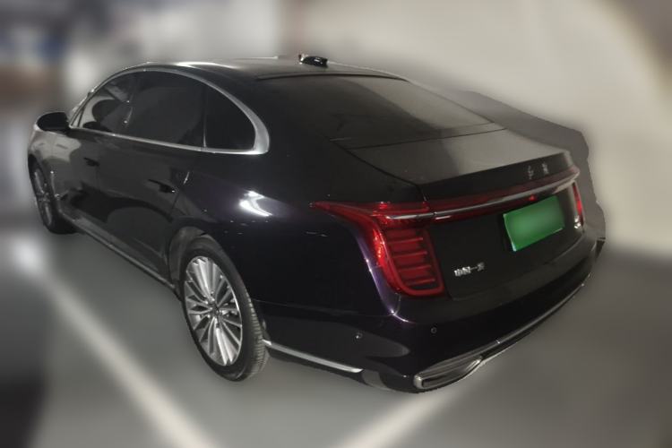 Used Hongqi H9 2020 Revised Version 2.0T Smart Connect Flagship Edition Rear Left 45 Deg