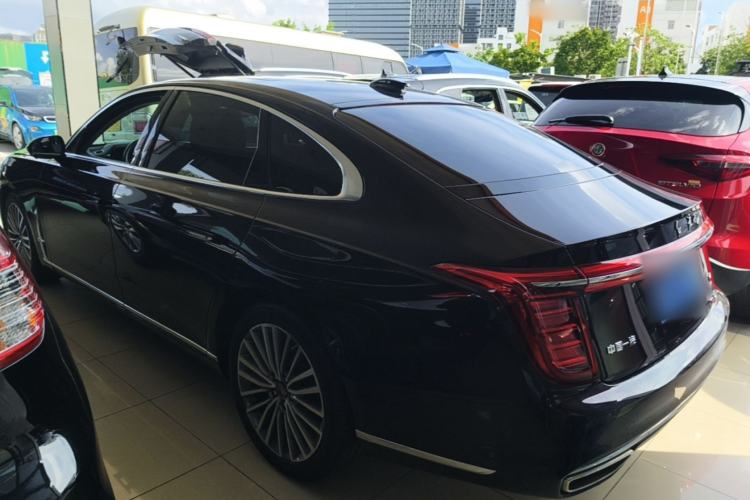 Used Hongqi H9 2020 2.0T Smart Connect Flagship Edition Rear Left 45 Deg