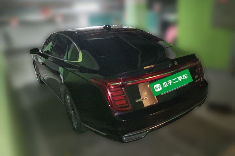 Used Hongqi H9 2020 2.0T Smart Connect Flagship Edition Rear Left 45 Deg
