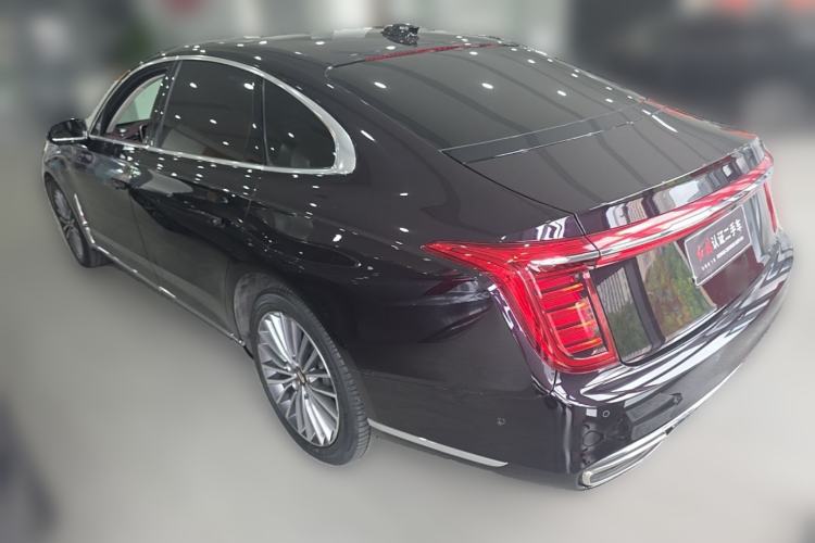 Used Hongqi H9 2020 2.0T Smart Connect Flagship Edition Rear Left 45 Deg