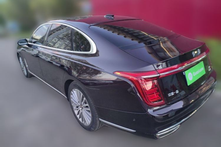 Used Hongqi H9 2020 2.0T Smart Connect Flagship Edition Rear Left 45 Deg