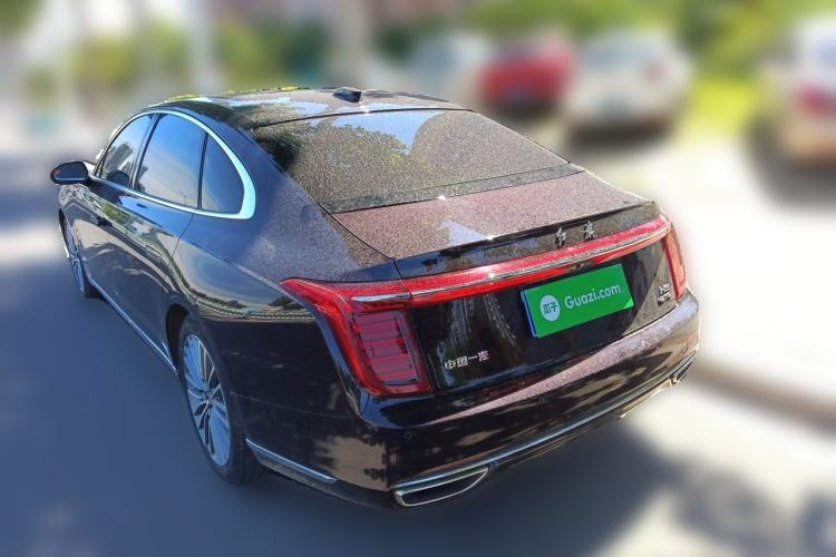 Used Hongqi H9 2020 2.0T Smart Connect Flagship Edition Rear Left 45 Deg