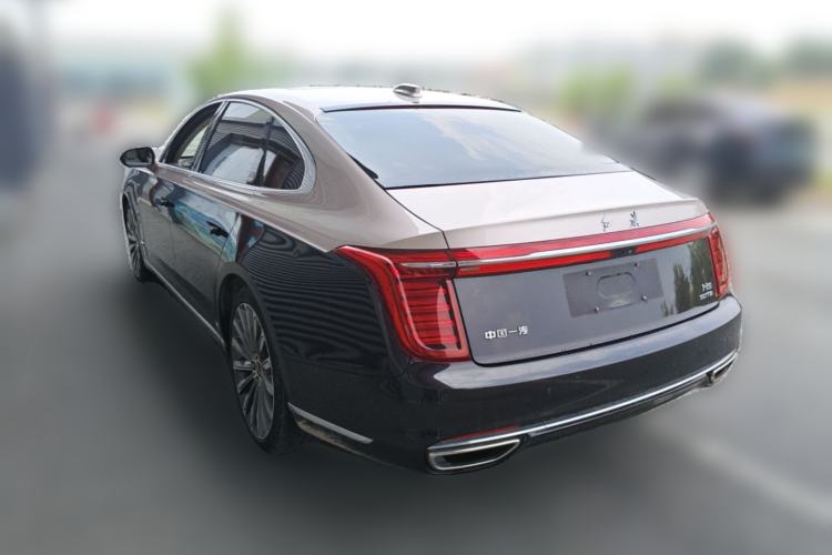 Used Hongqi H9 2020 3.0T Smart Connect Flagship Four-Seat Version Rear Left 45 Deg