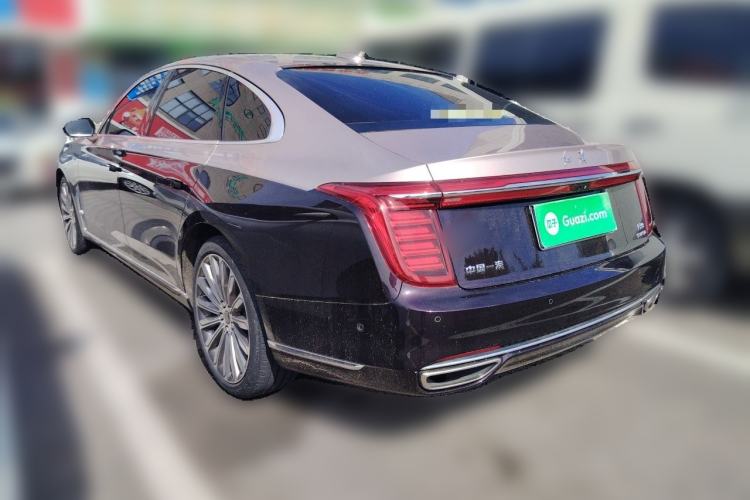 Used Hongqi H9 2020 3.0T Smart Connect Flagship Four-Seat Version Rear Left 45 Deg