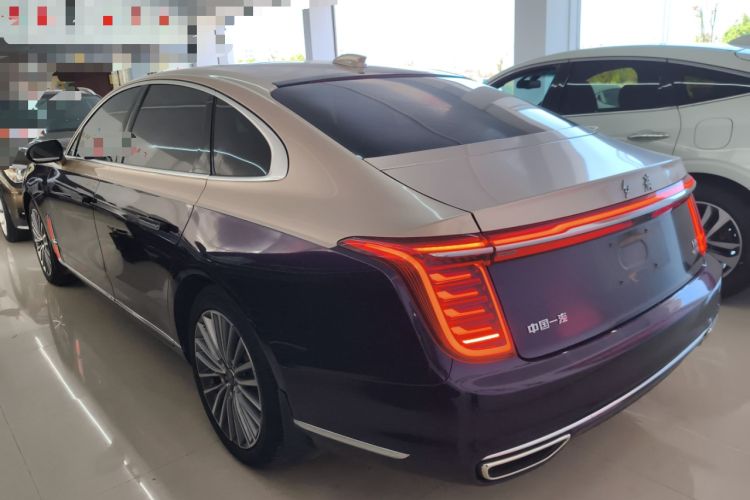 Used Hongqi H9 2020 2.0T Smart Connect Flagship Edition Rear Left 45 Deg
