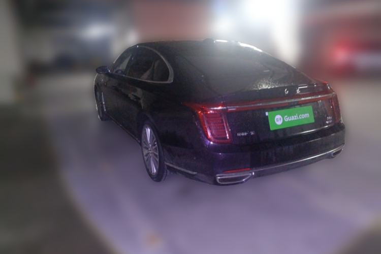 Used Hongqi H9 2020 2.0T Smart Connect Flagship Edition Rear Left 45 Deg