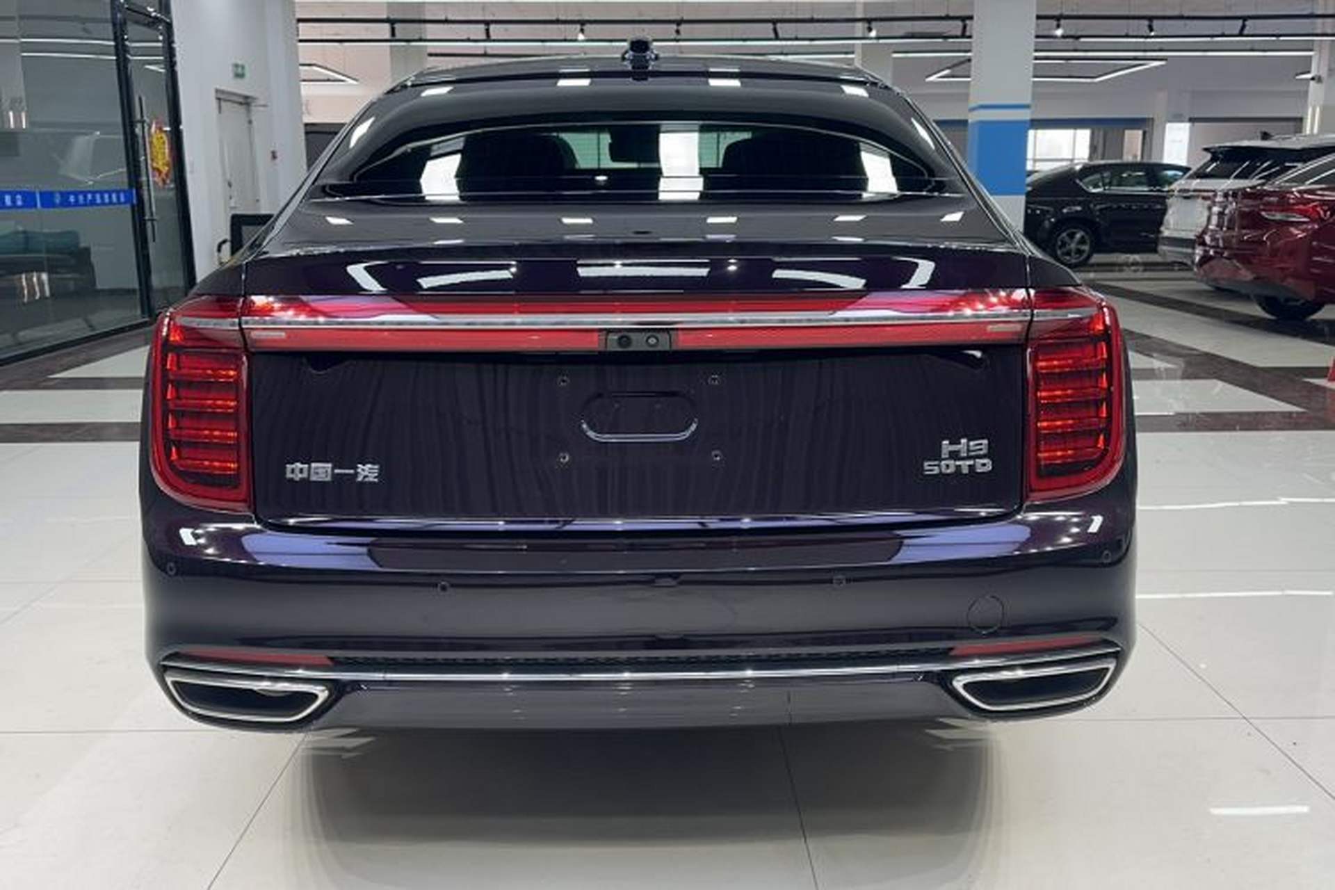 Used Hongqi H9 2020 2.0T Smart Connect Flagship Edition Rear