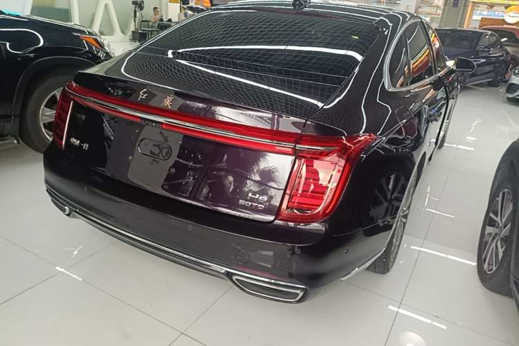 Used Hongqi H9 2020 3.0T Smart Connect Flagship Edition Rear Right 45 Deg