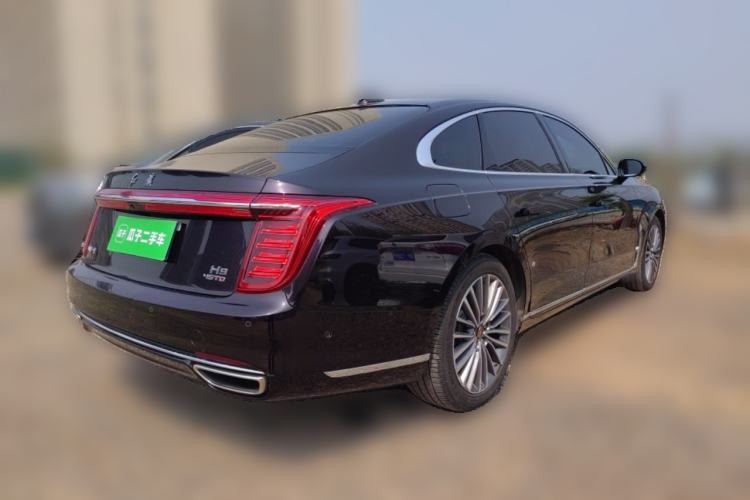 Used Hongqi H9 2020 2.0T Smart Connect Flagship Edition Rear Right 45 Deg