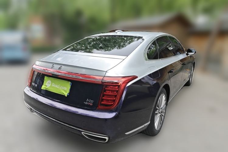 Used Hongqi H9 2020 2.0T Smart Connect Flagship Edition Rear Right 45 Deg