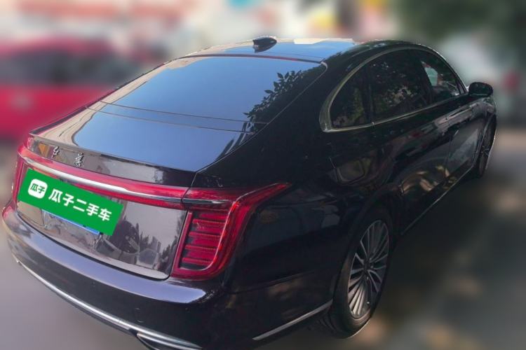 Used Hongqi H9 2020 2.0T Smart Connect Flagship Edition Rear Right 45 Deg