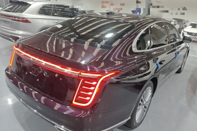 Used Hongqi H9 2020 2.0T Smart Connect Flagship Edition Rear Right 45 Deg