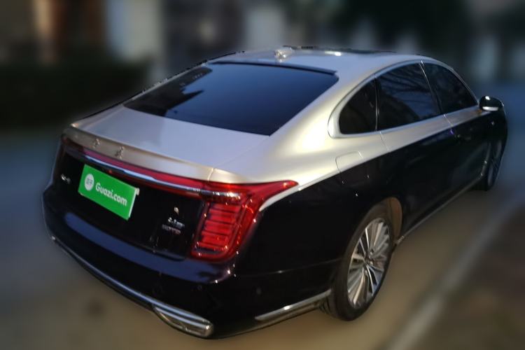 Used Hongqi H9 2020 2.0T Smart Connect Flagship Edition Rear Right 45 Deg
