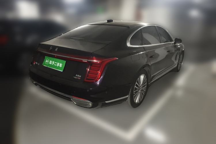 Used Hongqi H9 2020 Revised Version 2.0T Smart Connect Flagship Edition Rear Right 45 Deg