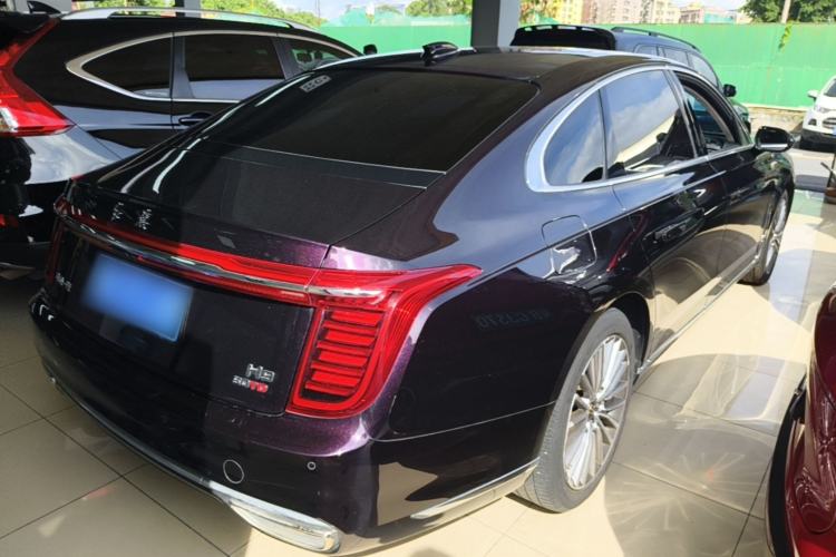 Used Hongqi H9 2020 2.0T Smart Connect Flagship Edition Rear Right 45 Deg