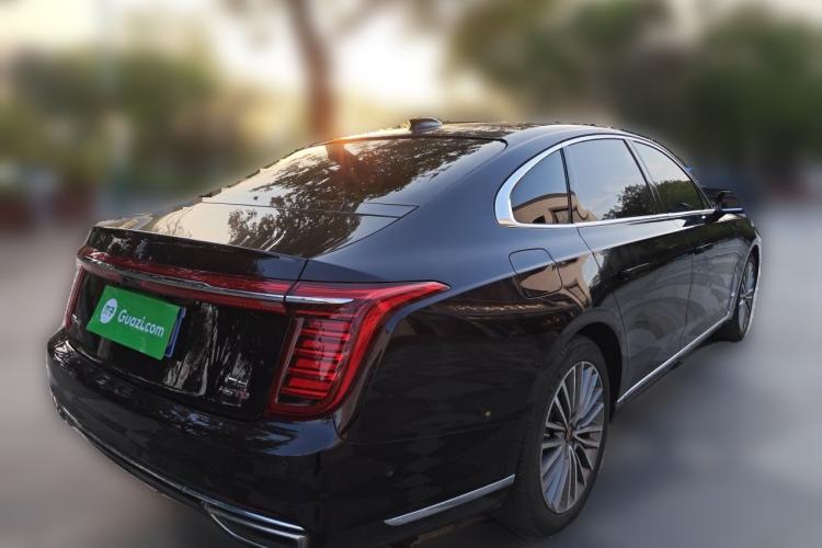 Used Hongqi H9 2020 Revised Version 2.0T Smart Connect Flagship Edition Rear Right 45 Deg