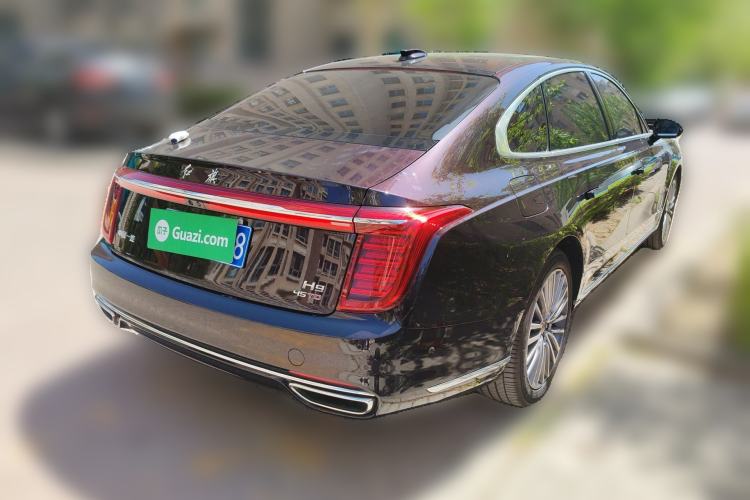 Used Hongqi H9 2020 2.0T Smart Connect Flagship Edition Rear Right 45 Deg