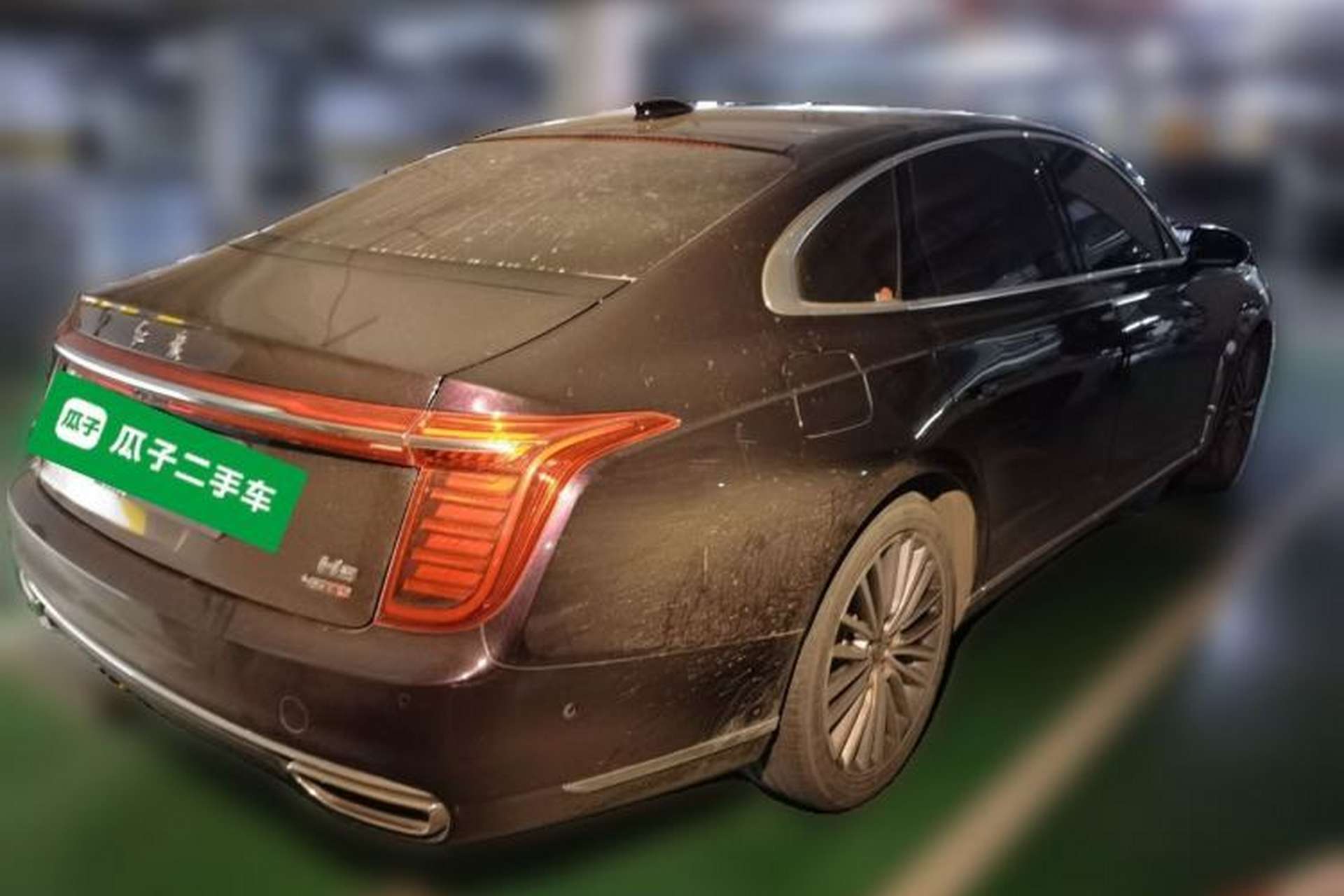 Used Hongqi H9 2020 2.0T Smart Connect Flagship Edition Rear Right 45 Deg