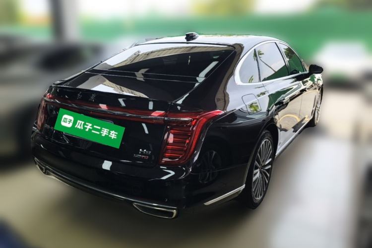 Used Hongqi H9 2020 2.0T Smart Connect Flagship Edition Rear Right 45 Deg