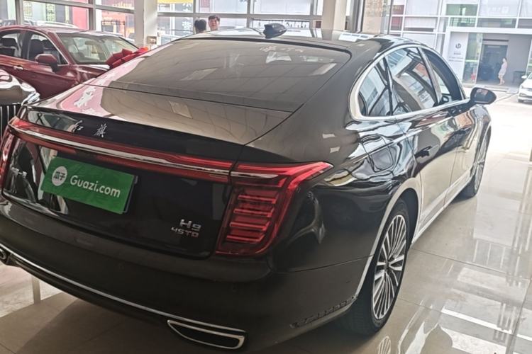 Used Hongqi H9 2020 2.0T Smart Connect Flagship Edition Rear Right 45 Deg