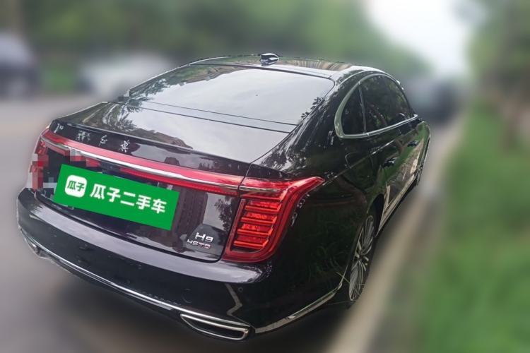 Used Hongqi H9 2020 Revised Version 2.0T Smart Connect Flagship Edition Rear Right 45 Deg