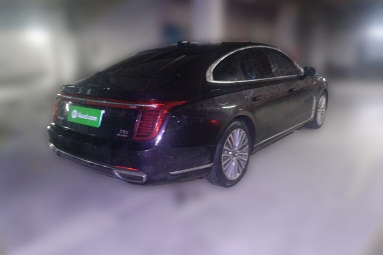 Used Hongqi H9 2020 2.0T Smart Connect Flagship Edition Rear Right 45 Deg