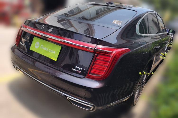 Used Hongqi H9 2020 2.0T Smart Connect Flagship Edition Rear Right 45 Deg
