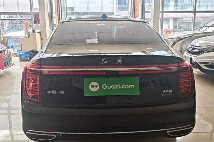 Used Hongqi H9 2020 2.0T Smart Connect Flagship Edition Rear