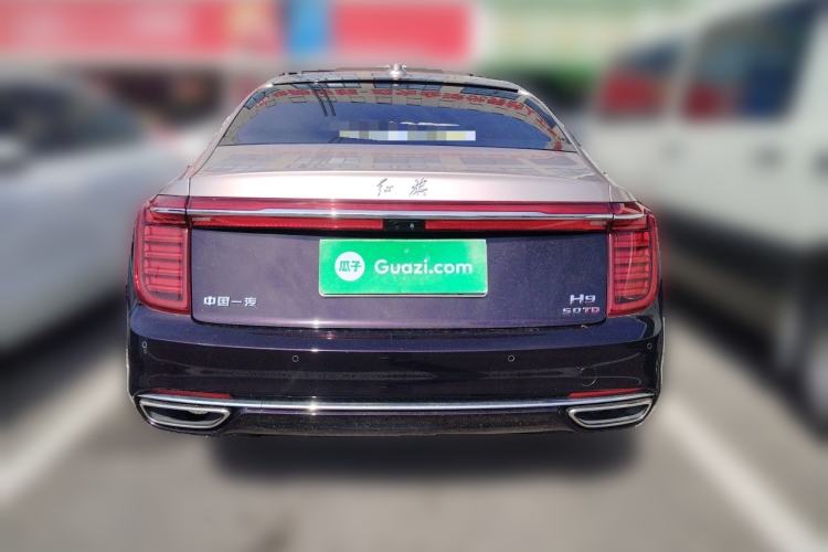 Used Hongqi H9 2020 3.0T Smart Connect Flagship Four-Seat Version Rear