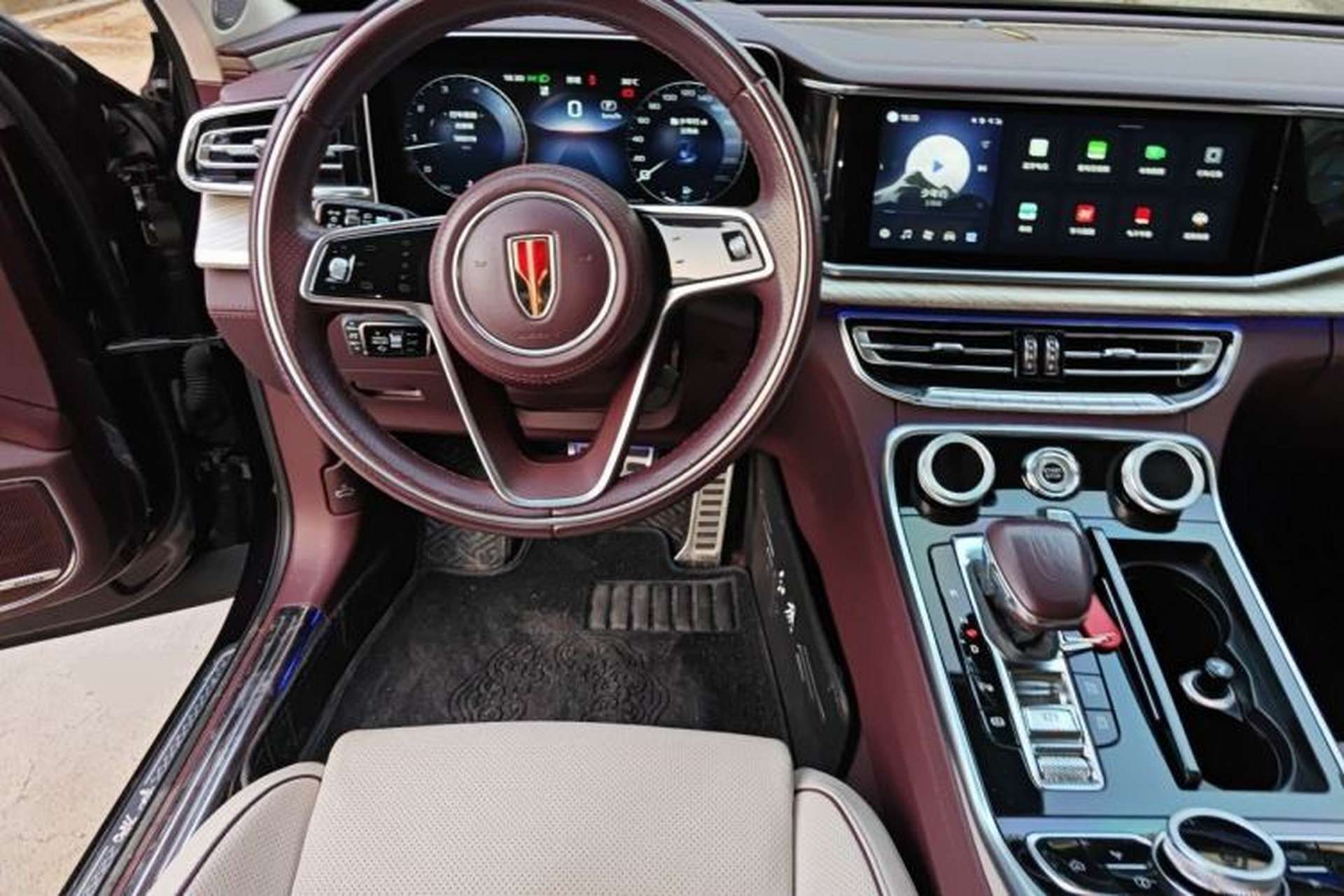 Used Hongqi H9 2020 Restyled 3.0T Smart Connect Flagship Edition Steering Wheel
