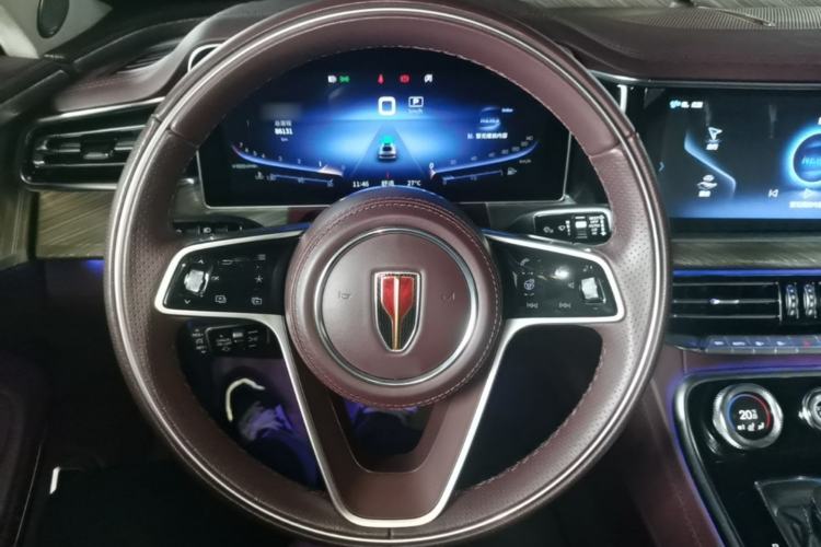 Used Hongqi H9 2020 3.0T Smart Connect Flagship Four-Seat Version Steering Wheel