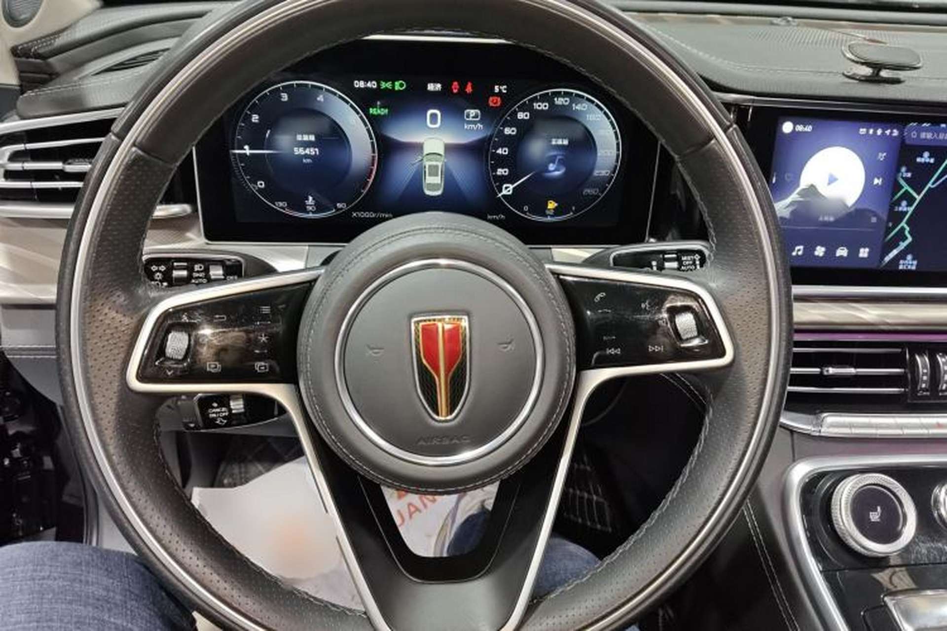 Used Hongqi H9 2020 2.0T Smart Connect Flagship Edition Steering Wheel