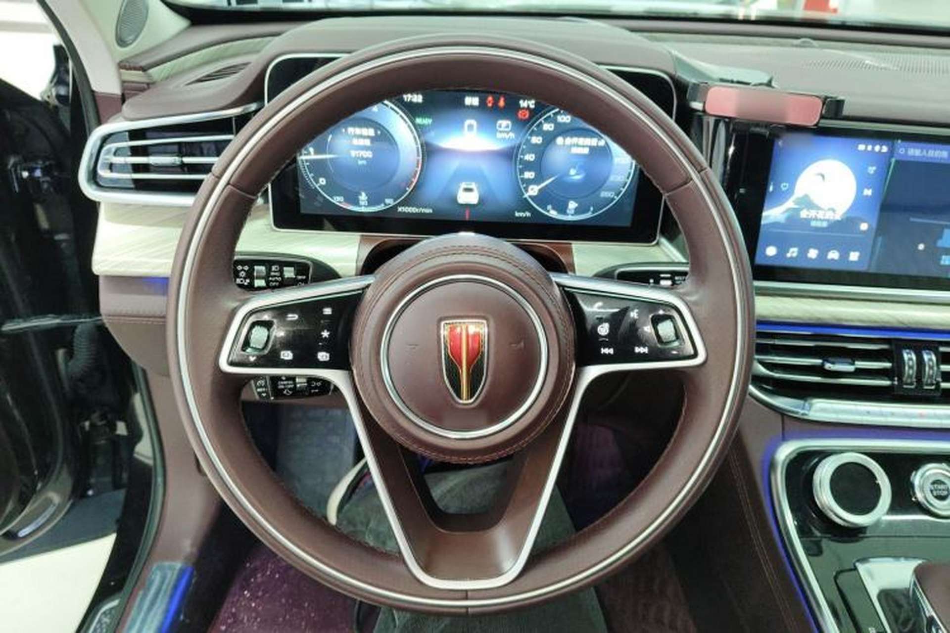 Used Hongqi H9 2020 2.0T Smart Connect Flagship Edition Steering Wheel