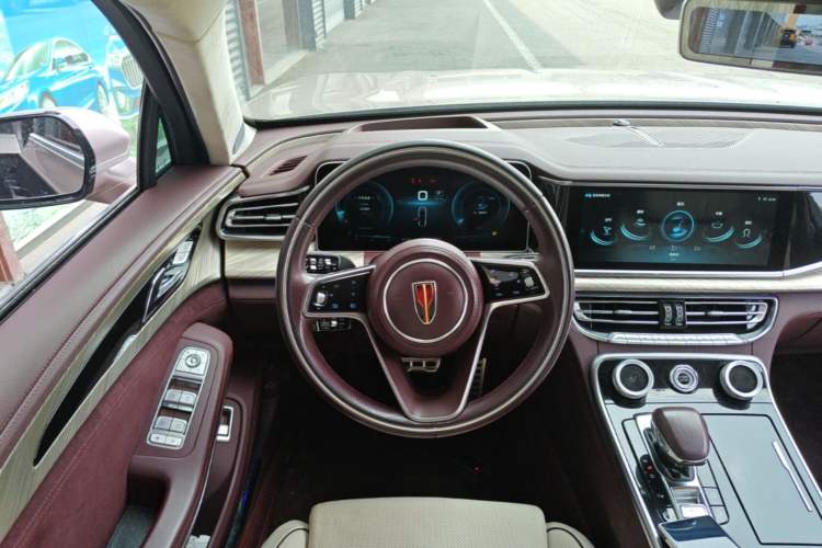 Used Hongqi H9 2020 3.0T Smart Connect Flagship Four-Seat Version Steering Wheel