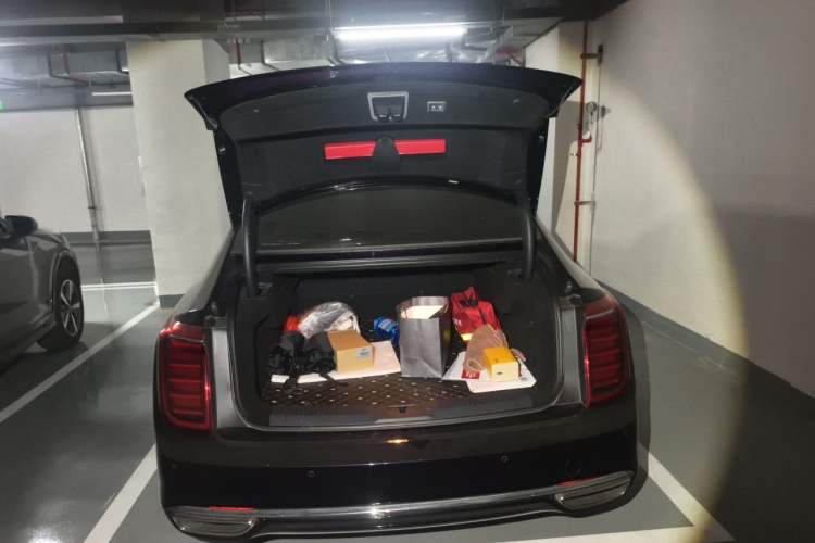 Used Hongqi H9 2020 Revised Version 2.0T Smart Connect Flagship Edition Trunk