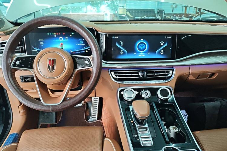 Used Hongqi H9 2020 2.0T Smart Connect Flagship Edition Center Console
