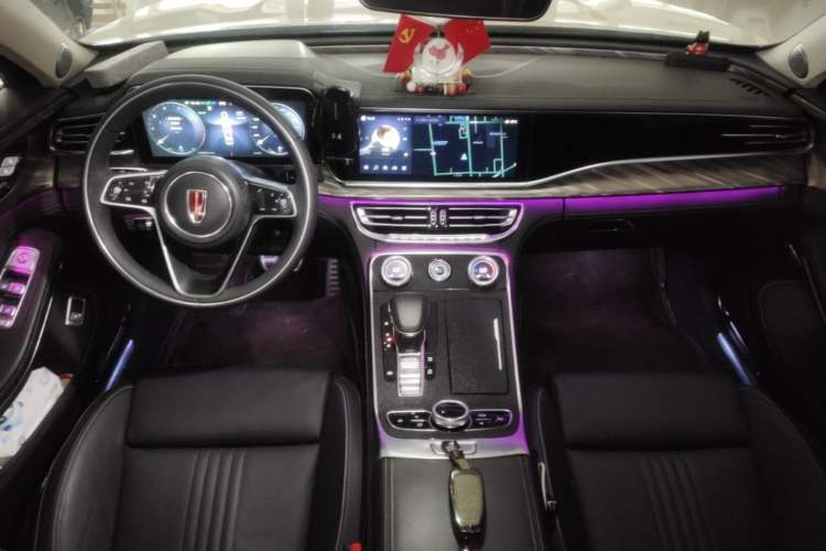 Used Hongqi H9 2020 2.0T Smart Connect Flagship Edition Center Console