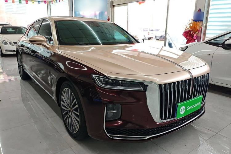 Used Hongqi H9 2020 2.0T Smart Connect Flagship Edition Front Right 45 Deg