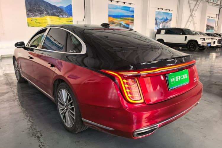 Used Hongqi H9 2020 2.0T Smart Connect Flagship Edition Rear Left 45 Deg