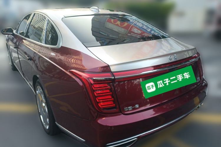 Used Hongqi H9 2020 2.0T Smart Connect Flagship Edition Rear Left 45 Deg
